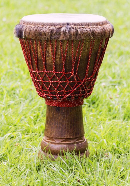 アフリカ太鼓打楽器ジャンベ-